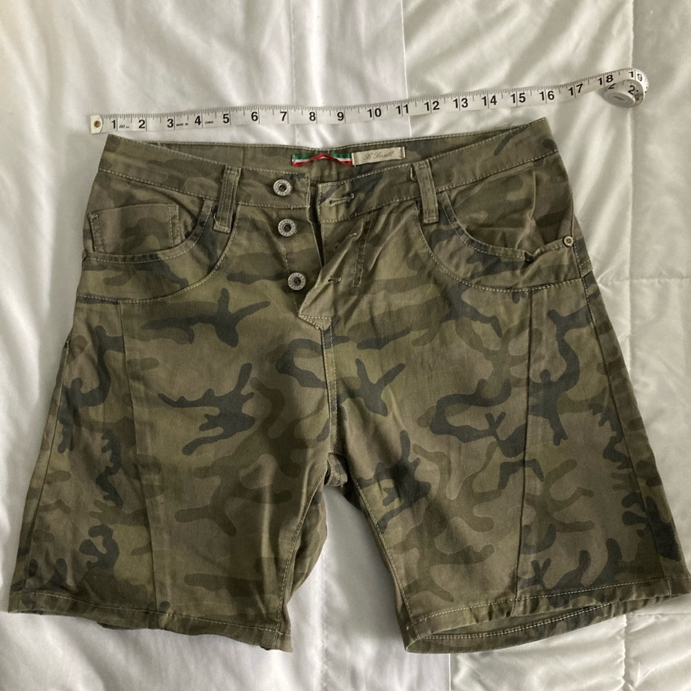 PLEASE Camo Shorts